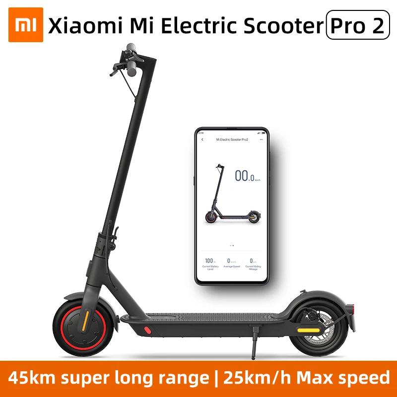 Xiaomi Mijia Electric Scooter Pro2 Smart E Scooter Skateboard Mini Foldable  Hoverboard Patinete Adult 45km Battery|Personal Care Appliance Accessories|  - AliExpress