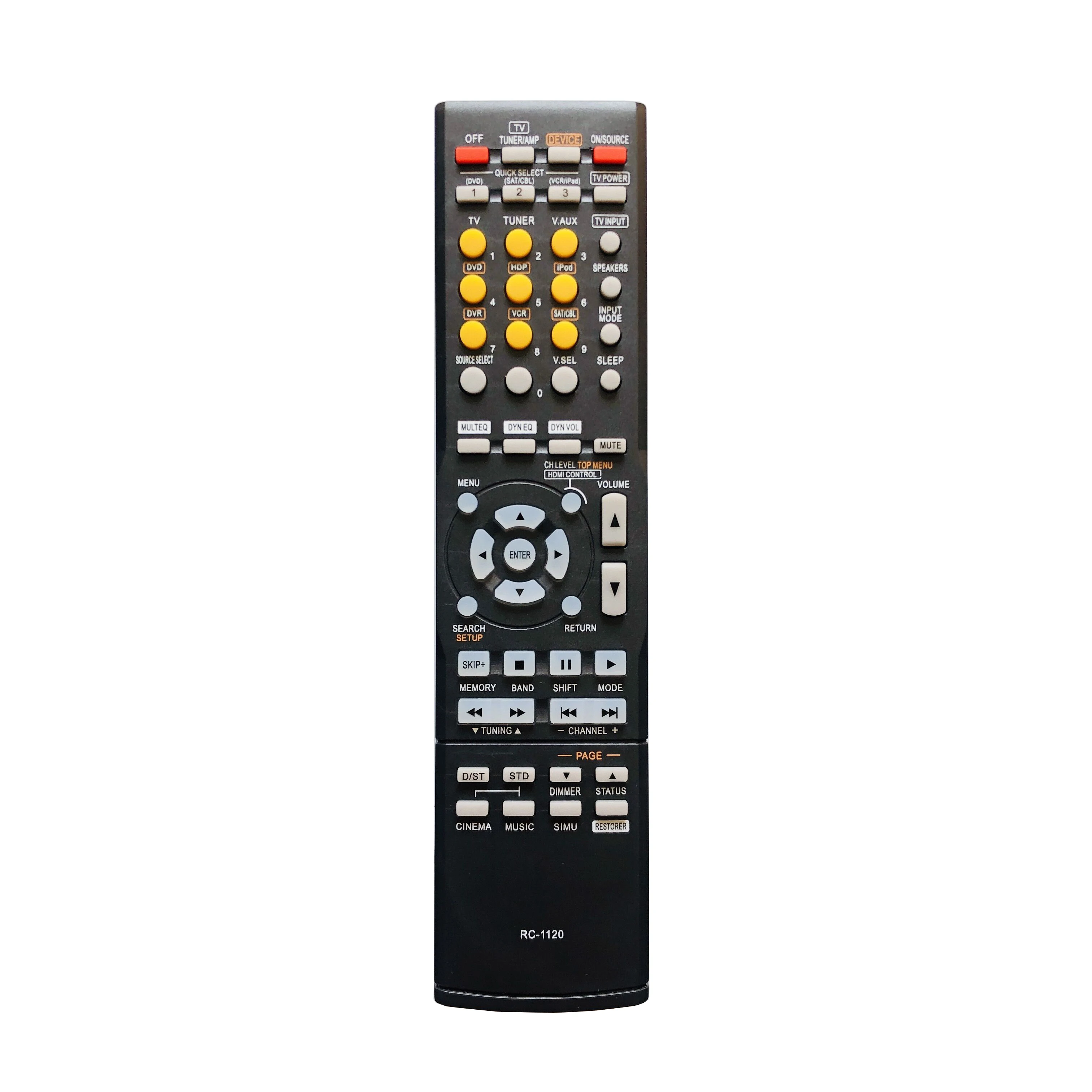 Telecomando sostuo RC-1120 RC1120 per ricevore AV Denon AVR-590 AVR-591 DHT-590BA AVR-390 AVR-391 AVR-1610  44