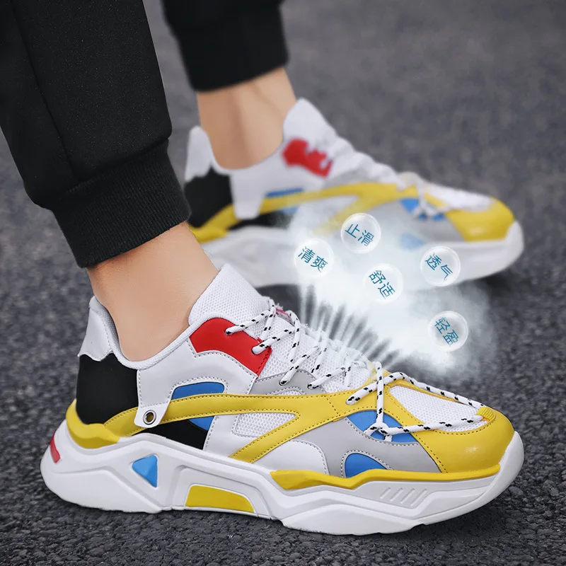 

2019 New Style Summer MEN'S SHOES Korean-style Trend Sports Casual Canvas Board Sports Gas Versatile Men Daddy