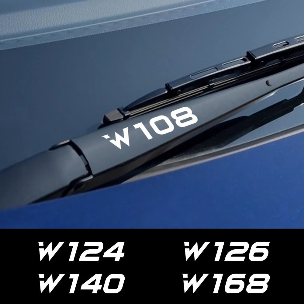 4 шт. наклейки на стеклоочиститель для Mercedes Benz W205 W212 W204 W203 W210 W213 W220 W221 W222 W124 W126 W140 W168