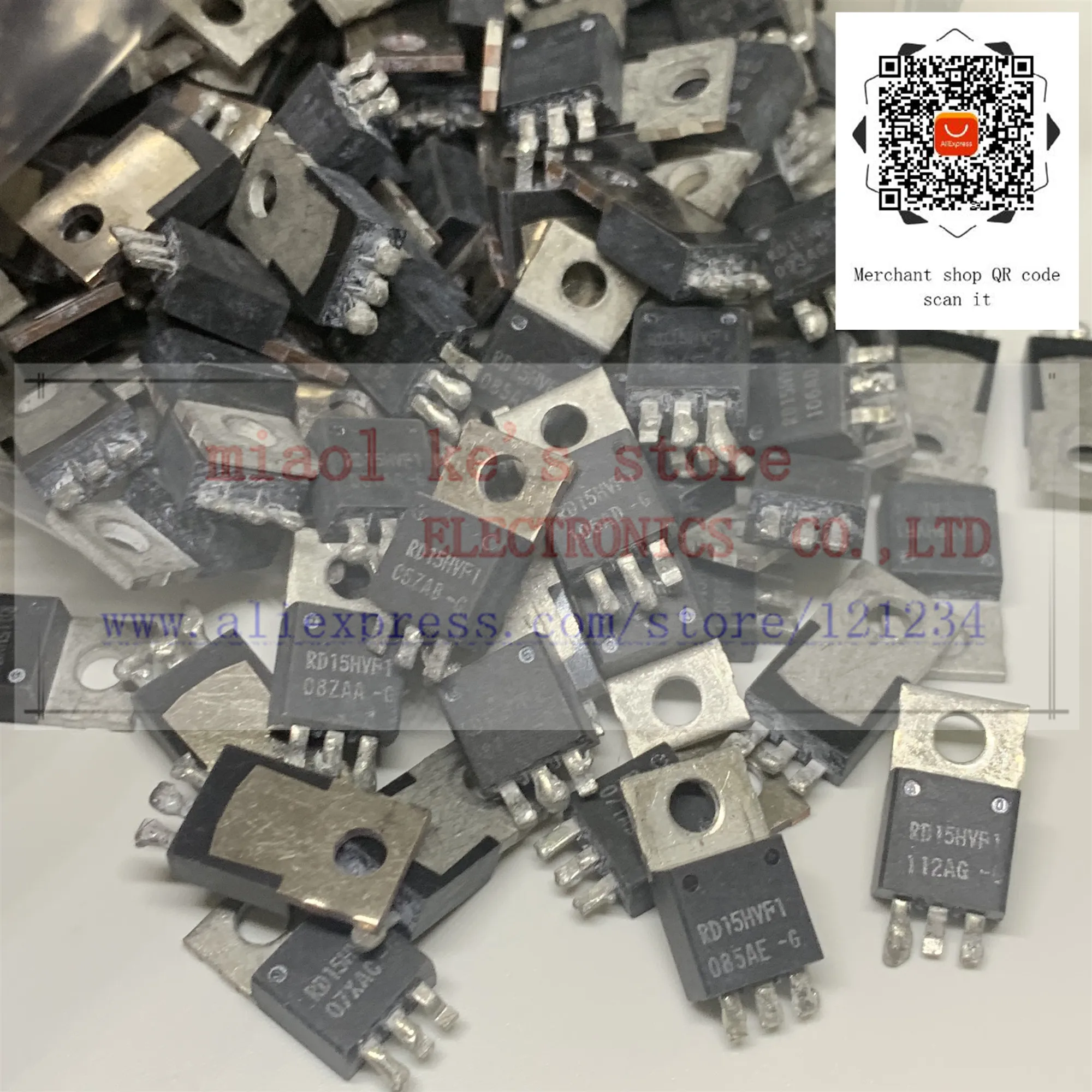 [Подержанные товары] RD15HVF1 rd15hvf1 [ 175 МГц 520 15 Вт (заменен c0.2)] высококачественный
