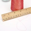 50g/ball Fine Gold Silver Yarn Spark Knited Yarn Crochet Sewing Threads Metallic Thread Partner Yarn for Needlework Golden Threa 6
