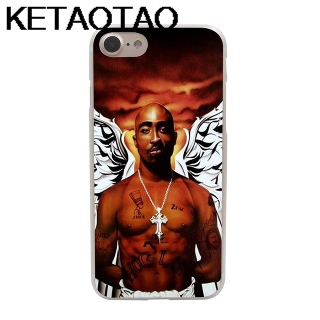 KETAOTAO 2Pac Tupac Shakur Duro чехол для телефона s для iPhone 4S 5C 5S 6S 7 8 SE Plus XR XS Max чехол кристально чистый мягкий TPU чехол s - Цвет: Армейский зеленый