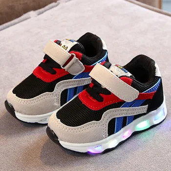 

Size 21-30 Children's Led Shoes Boys Girls Lighted Sneakers Glowing Shoes for Kid Sneakers Boys Baby Sneakers with Luminous Sole