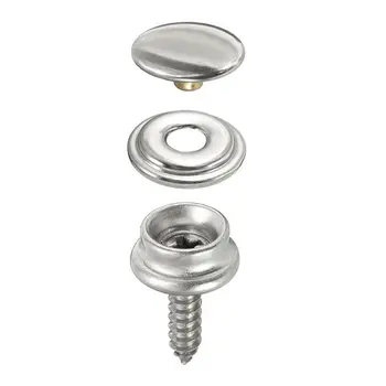

2020 New 10 Sets Stainless Steel Snap Fastener Marine Yacht Boat Canvas Cover Tool Button