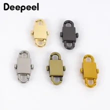 

Deepeel 2/5pcs 12X32mm Metal Chain Adjustment Buckles Bags Change Length Hook DIY Keychain Hang Snap Buckle Accessory BF458