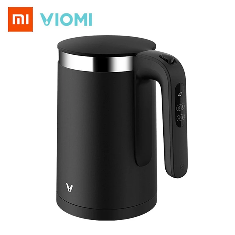

Xiaomi Kettle Intelligent VIOMI Pro Thermostat Anti-scald Water Kettle Household 1.5L 304 Stainless Steel Electric Kettle 1800W