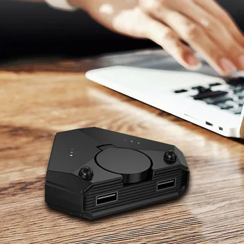

Bluetooth 5.0 Gift Connection Adapter Portable Keyboard Mouse Converter Smartphone Home Plug And Play Mobile Gamepad Practical