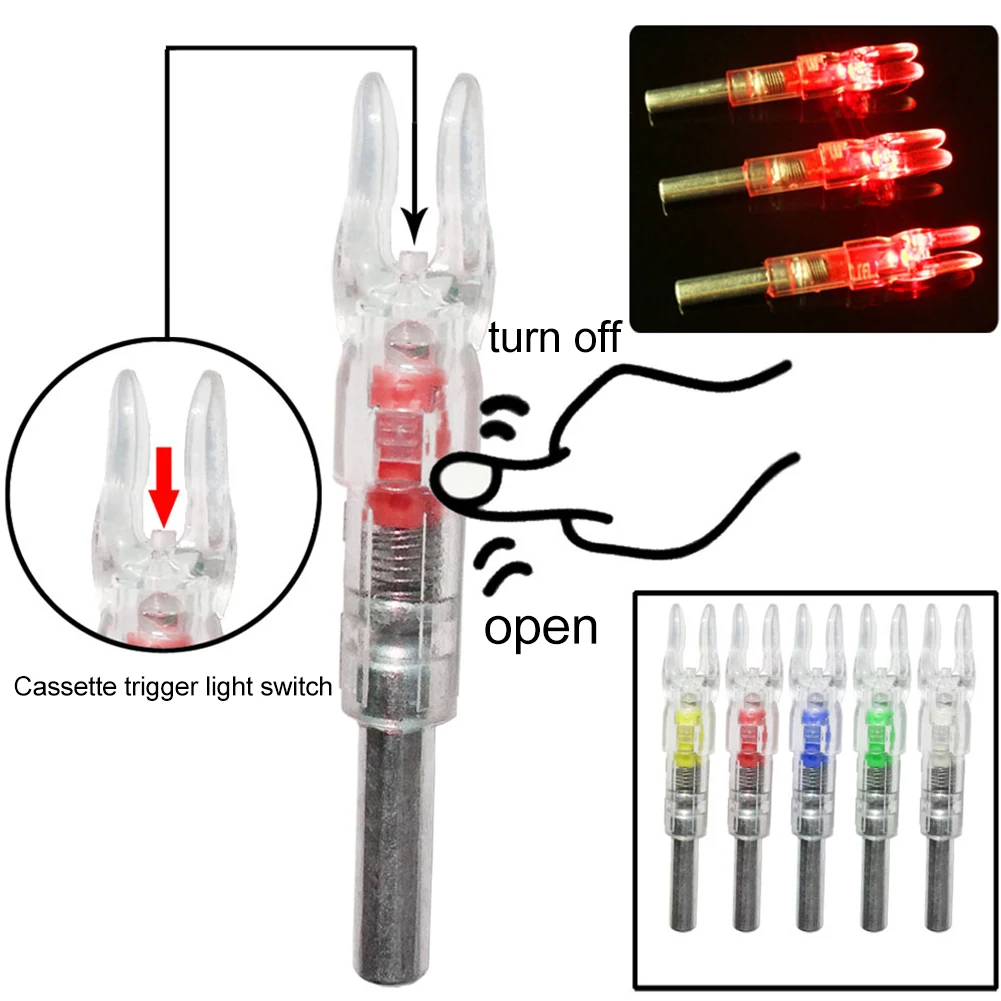 3 шт. Открытый Портативный стрельба Автоматическая охота с выключателем из лука