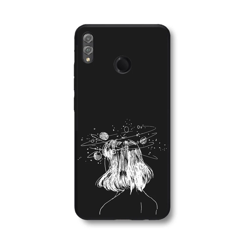 100129 Ультра тонкий роскошный чехол для телефона huawei Honor 10 Lite легкий модный ноксостойкий защитный чехол для Honor 10i V10 Capa - Цвет: 100129