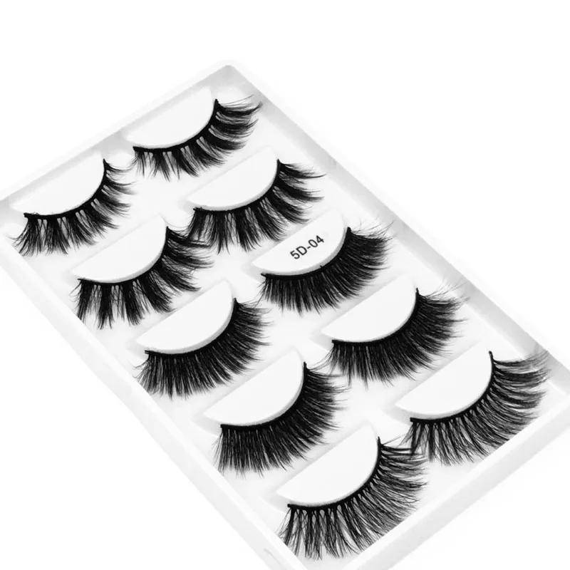 5Pairs 3D Laser Mink Hair False Eyelashes Natural/Thick Soft Long Eye Lashes Wispy Handmade Makeup Beauty Extension Tools 5Pairs 3D Laser Mink Hair False Eyelashes Natural/Thick Soft Long Eye Lashes Wispy Handmade Makeup Beauty Extension Tools