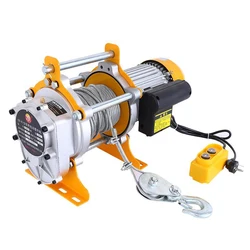 Aluminum shell hoist, multi-function electric aluminum shell hoist, household decoration small hoist, electric hoist