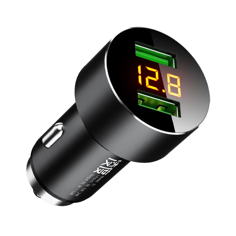 Мини USB Автомобильное зарядное устройство для мобильного телефона планшет gps 3.1A быстрое зарядное устройство автомобильное зарядное устройство двойной USB Автомобильное зарядное устройство адаптер в автомобиле