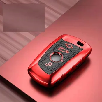 

TPU+Carbon fiber grain Key Cover Key Case For BMW 520 525 f30 f10 F18 118i 320i 1 3 5 7Series X3 X4 M3 M4 M5 E34 E90 E60 E36