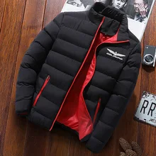

Brand winter jacket coat men's new heavy Parker coat thick zipper coat autumn coat warm coat solid collar windbreaker jacket