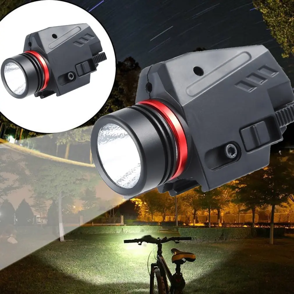 Tactical LED Weapon Gen Light Flashlight Red Dot Laser Sight Military Airsoft Pistol Gun Light for 20mm Rail Mini Pistol Gen-1