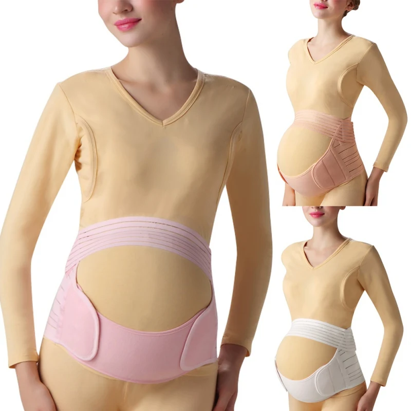 

3pcs Bandage Belly Pregnancy Maternity Belt Support Back Belt Belt For Pregnant Women Underwear