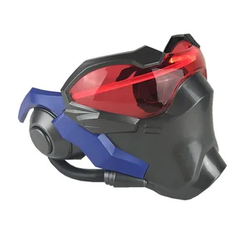 

Overwatch 76 Game Mask DMAR John Morrison Cosplay Light-up Mask 1:1 Props Helmet Soldier Halloween Mask Anime Cosplay Accessory