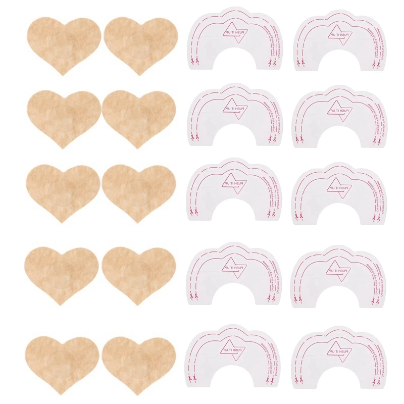 

Nipple Cover Invisible Adhesive Stick On Bra Breast Lift Tape Intimates Sexy Women Push Up Breast Pasties Underwear Accessories