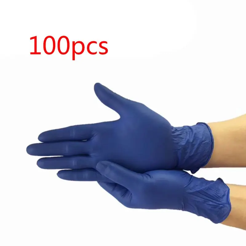 

50pairs 12Disposable Gloves Latex Dishwashing/Kitchen/Medical /Work/Rubber/Garden Gloves Universal For Left and Right Hand