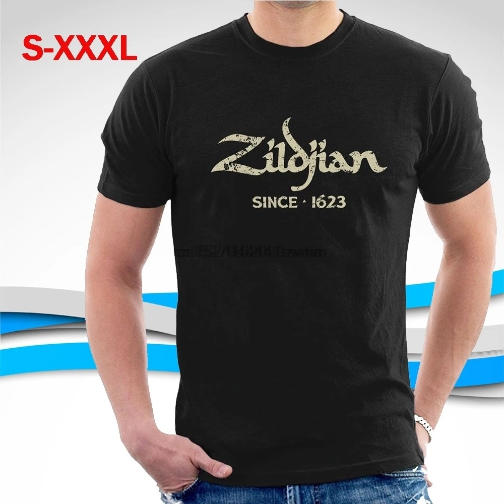 

Zildjian Since 1623 T-shirt Inspired Drummer Cymbals Mens Casual Shirt Printed Tee Funny Tee Shirt Clothing women t shirt