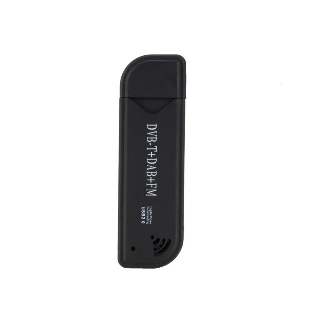 USB 2 0 DVB T + DAB FM RTL2832 R820T2 SDR цифровой ТВ тюнер цифровое эфирное видео автоматическое