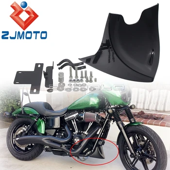 

Motorcycle Plastic Front Belly Pan Cover Chin Spoiler Fairing Mudguards for Harley Touring Glide Sportster XL Dyna Softail V-Rod