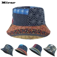 Модные женские туфли и Для мужчин женская обувь из парусины с принтом двусторонний на открытом воздухе Панама шляпа от солнца Кепки