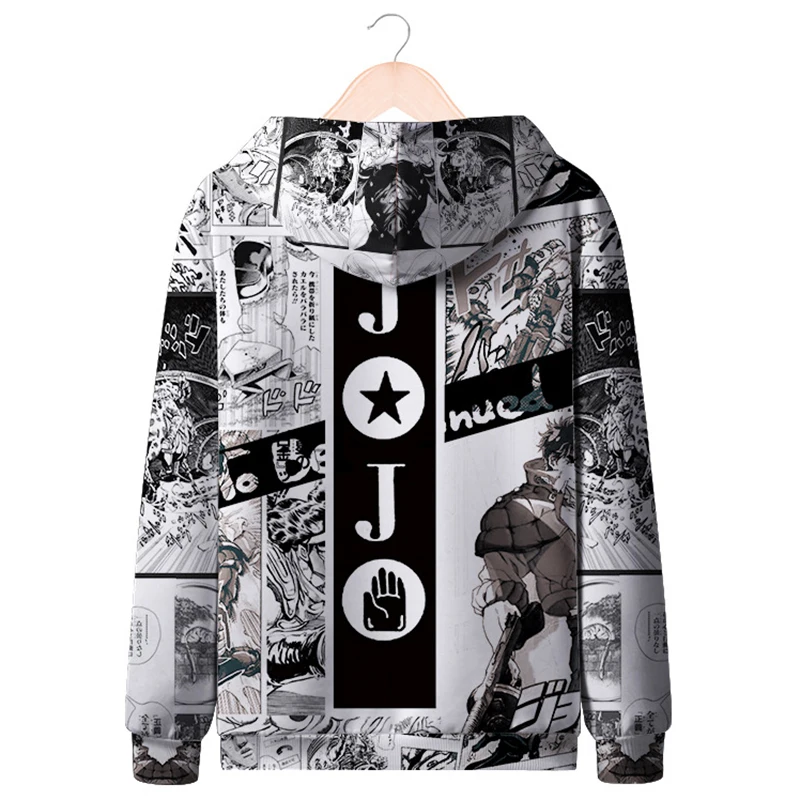 Необычные приключения Джоджо Higashikata Josuke куртка с 3D принтом толстовка на молнии косплей костюм для мужчин и женщин толстовки с капюшоном