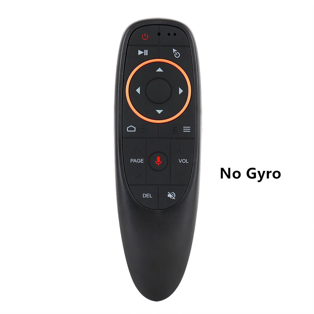 HUACP G10 2,4G пульт дистанционного управления Беспроводная Голосовая воздушная мышь гироскоп микрофон ИК обучение для Android tv box H96 Max X96 mini - Цвет: Voice No Gyro
