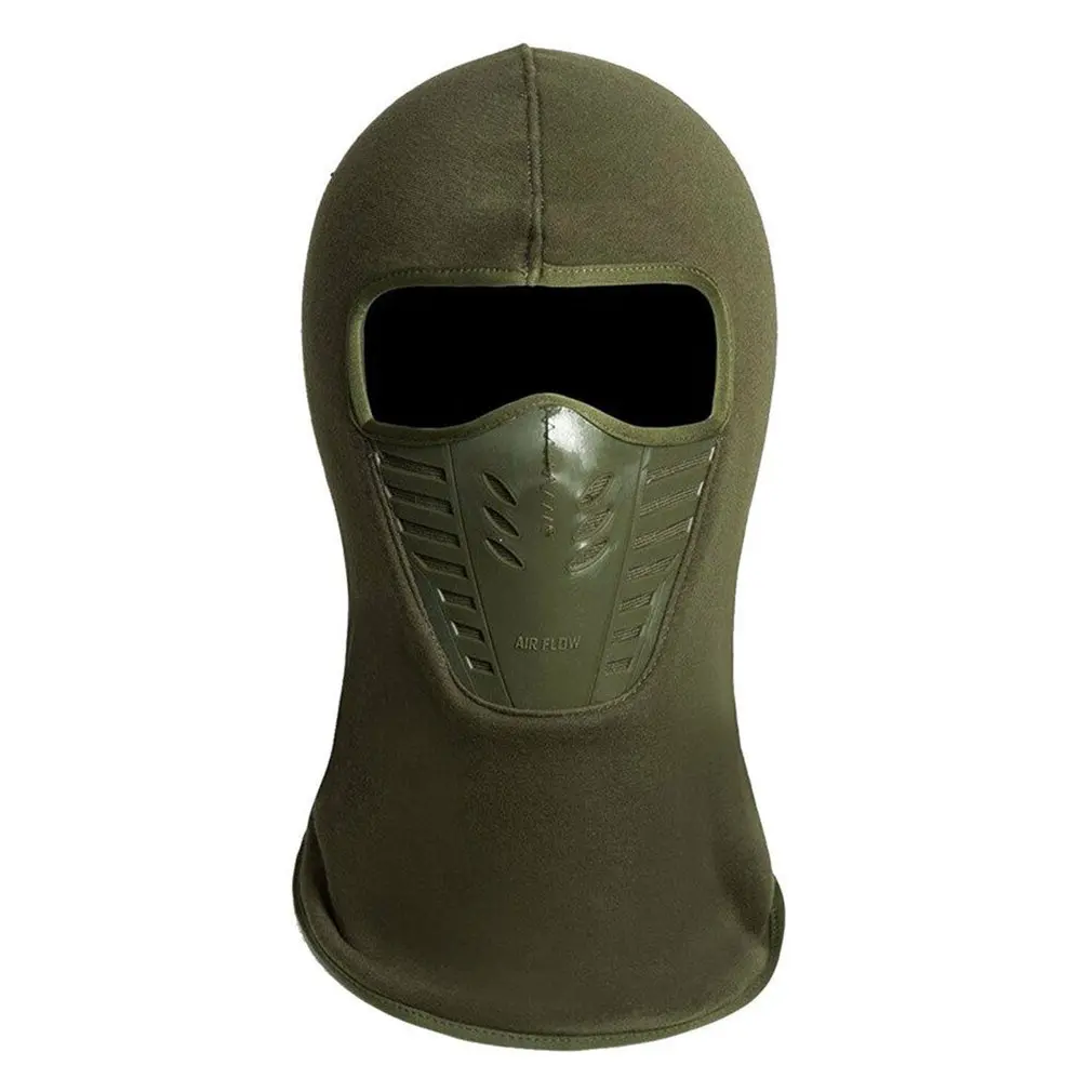 1 Зимняя Теплая мужская шапка Skullies, утолщенная ветрозащитная флисовая Кепка с капюшоном, Мужская Уличная велосипедная маска для бега Chapeu - Цвет: 1