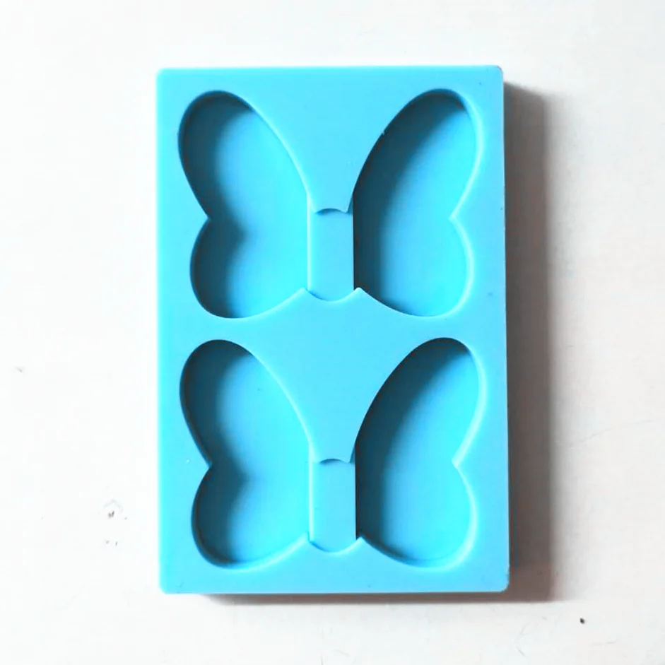 Wholesale Butterfly Straw Topper Silicone Molds Decoration 