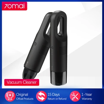 

70mai Car Vacuum Cleaner 70 MAI Handheld Car Cleaner Mini Auto Cleaner Wireless Light Weight for Coche and Home Useage