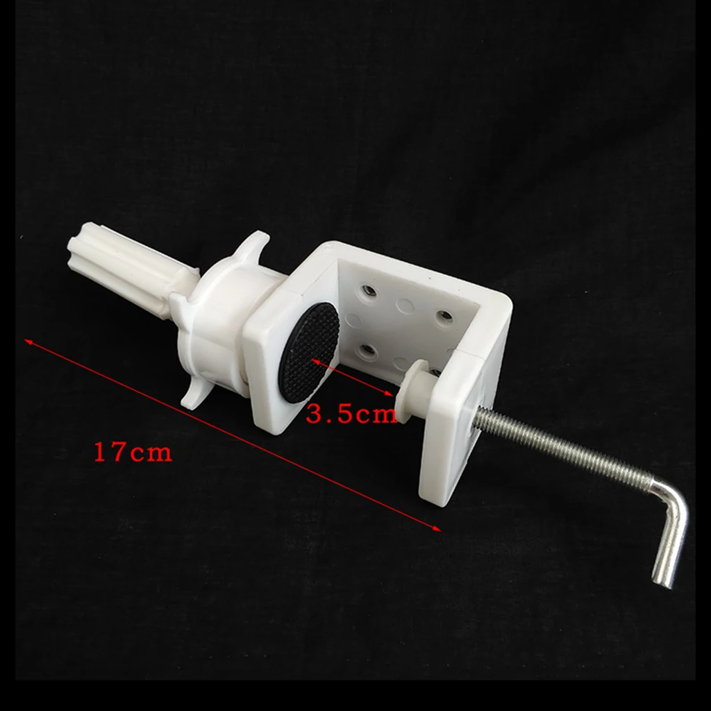 Hair Salon Mannequin Canvas Head Wig Holder Desk Table Clamp Clip Tool Adjustable Height Cosmetology Mannequin Stand