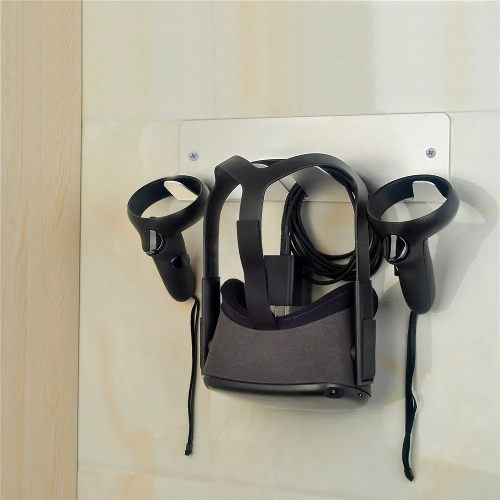 Настенный держатель для гарнитуры Oculus Rift/Rift S/Quest VR подставка хранения HTC Vive/Vive Pro