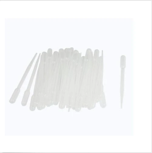 

100PCS/Lot 3ML 140mm Plastic Disposable Graduated Transfer Pipettes Eye Dropper Set