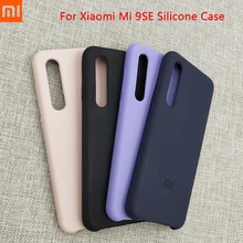 Xiao mi 9 SE mi 9 se простой сплошной цвет ультра тонкий мягкий жидкий силиконовый чехол для телефона для mi 9 se 5,97 дюймов четыре цвета