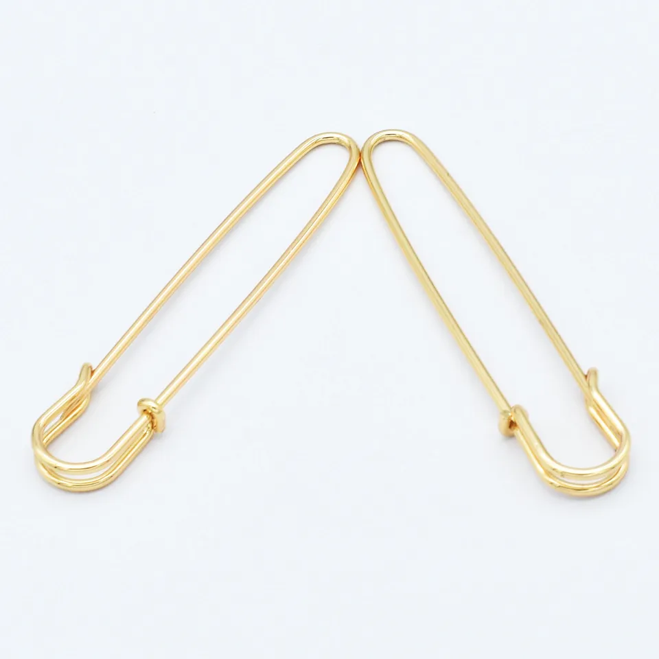 Gold Safety Pin Brooch - The Charm Bar Company Retail