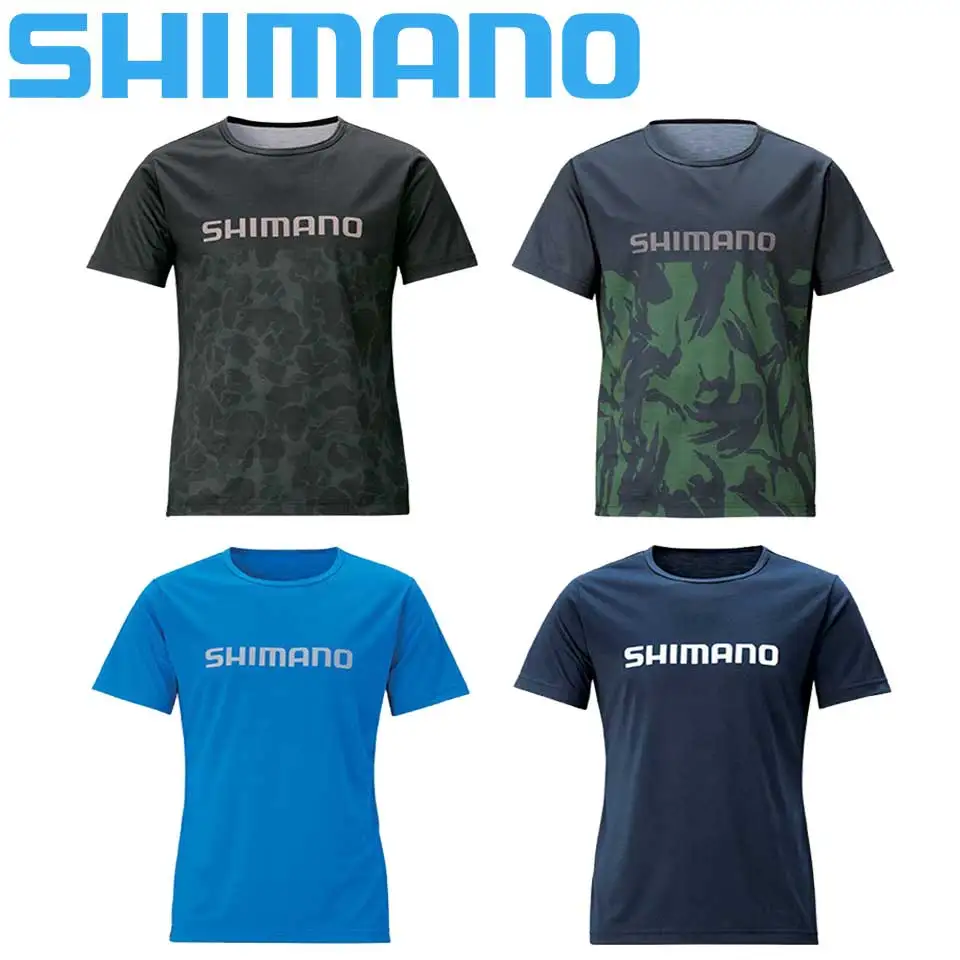 Abbigliamento da pesca a maniche corte con camicia da pesca SHIMANO M XXXL  abbigliamento da pesca Anti UV ad asciugatura rapida|Fishing Shirt| -  AliExpress