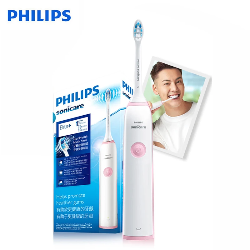 Philips HX3226 электрическая зубная щетка Sonicare с умный таймер перезаряжаемая Водонепроницаемая зубная щетка для взрослых