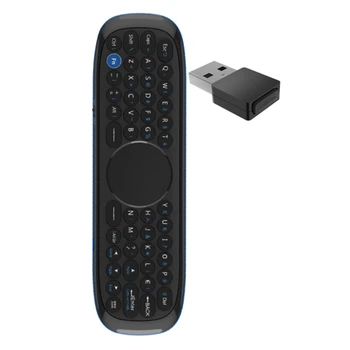 

W2 Air Mouse Voice Function Gyro Sensing Wireless Keyboard Remote English Version for Smart TV Box/Mini PC /Projecter