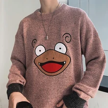 Winter Sweater Men's Fashion Cartoon Print Casual Knit Sweater Man Sweter Clothes Wild Loose Long Sleeve Pullover Male Clothes Winter Sweater Men's Fashion Cartoon Print Casual Knit Sweater Man Sweter Clothes Wild Loose Long Sleeve Pullover Male Clothes