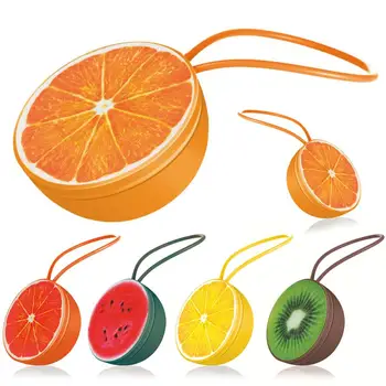 

Fruit Mini Portable Bluetooth Speaker Wireless Subwoofer Sound Box Super Bass Surround sound Music Center With Rope For phones