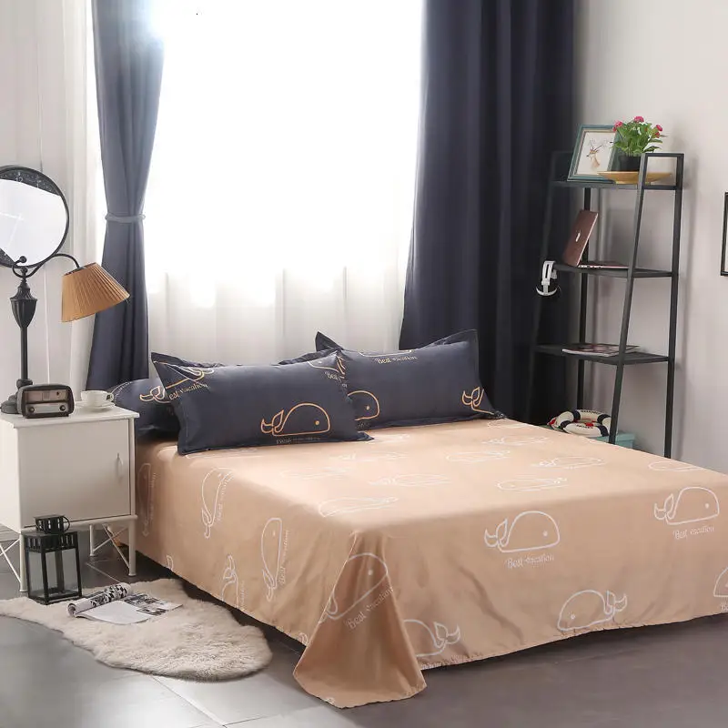 Solstice Home модный принт удобный для кожи реактивный печатный лист пододеяльник наволочка постельное белье 3/4 шт