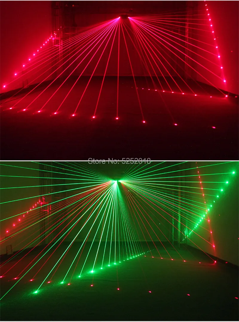 6 объектив DMX красный зеленый синий RGB луч узоры лазерный сканер светильник для дома вечерние DJ сценический светильник ing KTV шоу лазерный