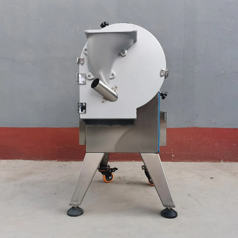 Vegetable Cutter Stainless Steel Vegetable Fruit Slicing Shredding Dicing Cutting Machine 3 with the cutter