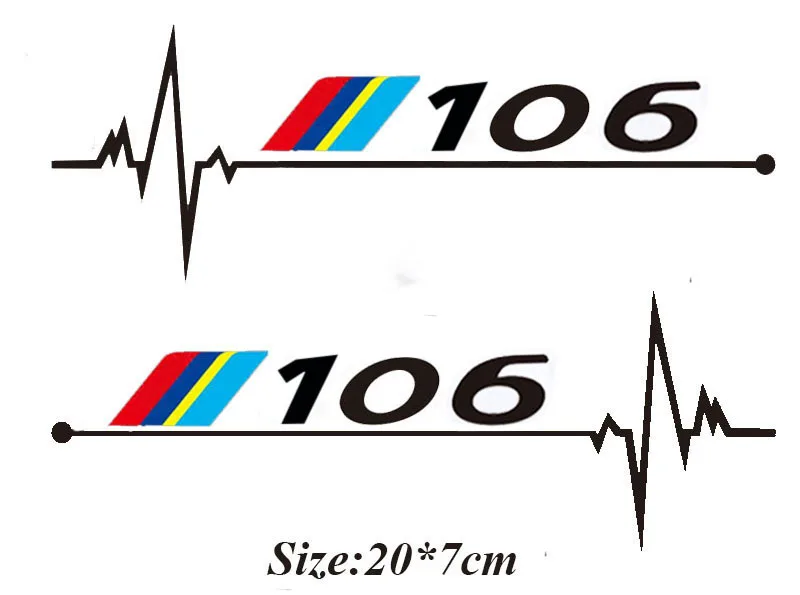 2 шт./лот окна автомобиля стикер для peugeot 106 108 206 208 306 308 508 2008 3008 автомобильные аксессуары