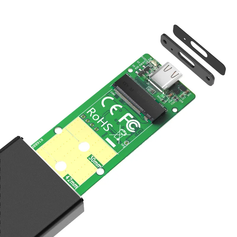 MAIWO K1688P M.2 NVME SSD HDD корпус M ключ Тип C USB 2230/2242/2260/2280 твердотельный накопитель коробка 10 Гбит/с M2 NVMe внешний твердотельный накопитель чехол