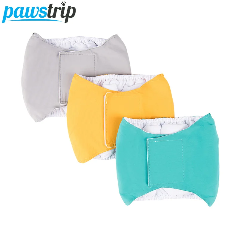 XS-XL Reusable Dog Shorts Washable Diaper French Bulldog Physiological Underwear Sanitar Pants Wraps For Male Dogs | Дом и сад