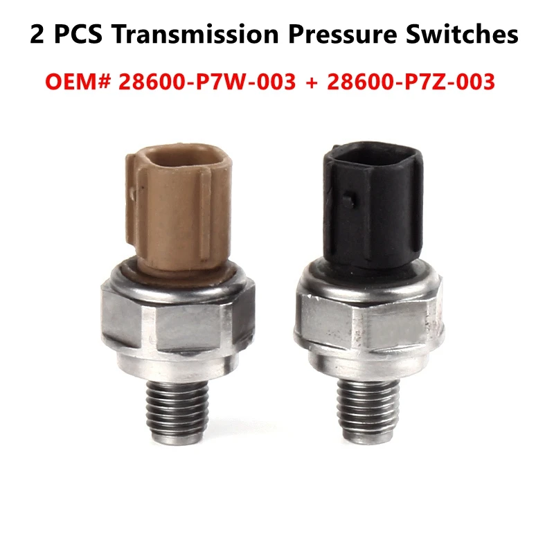 2 Pcs Transmission Pressure Switches Oem 28600p7w003 + 28600p7z003